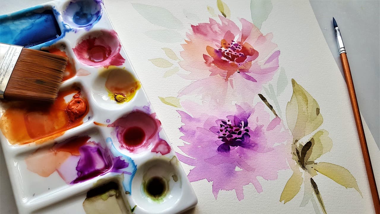 W1 B: Watercolor Art & Illustration